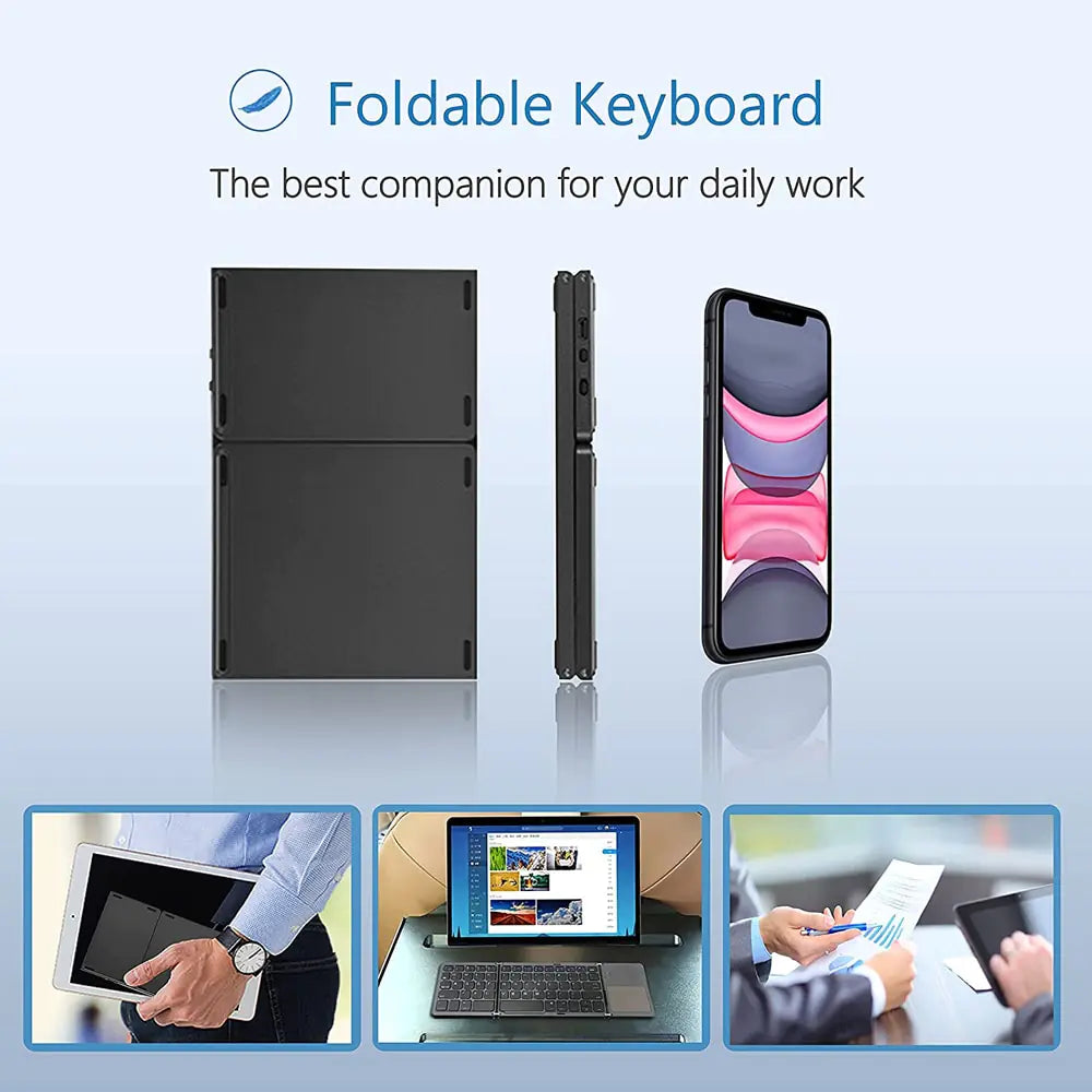 Portable Foldable Wireless Keyboard